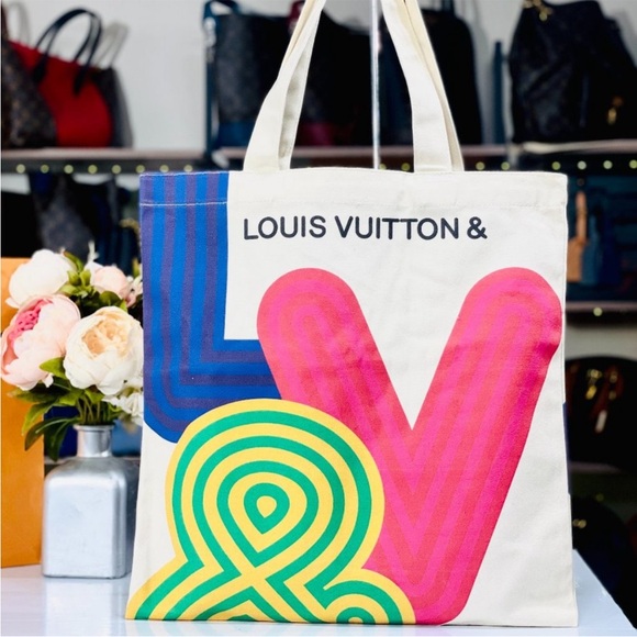 Louis Vuitton Handbags - Louis Vuitton & Exhibition Exclusive Shenzhen Event Canvas Eco Tote Bag